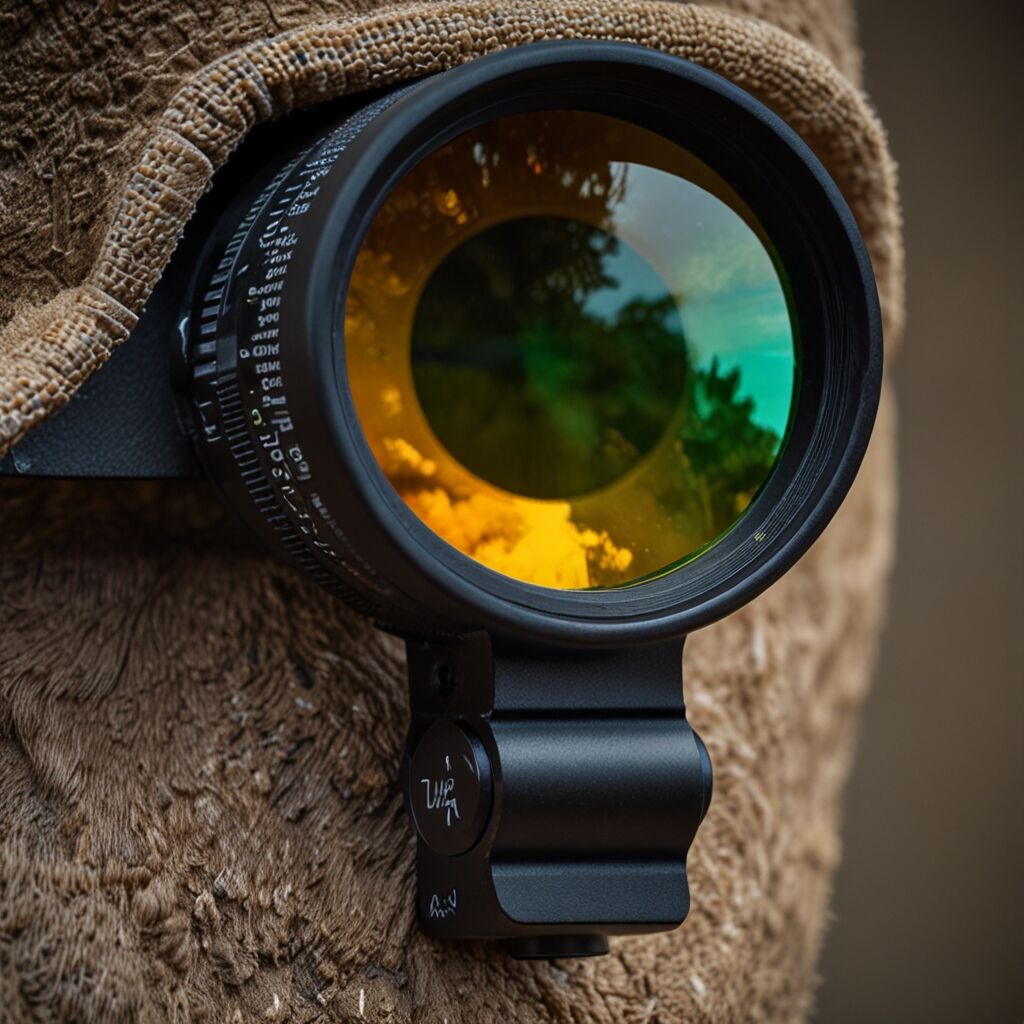 Holographic sight enhances shooting accuracy