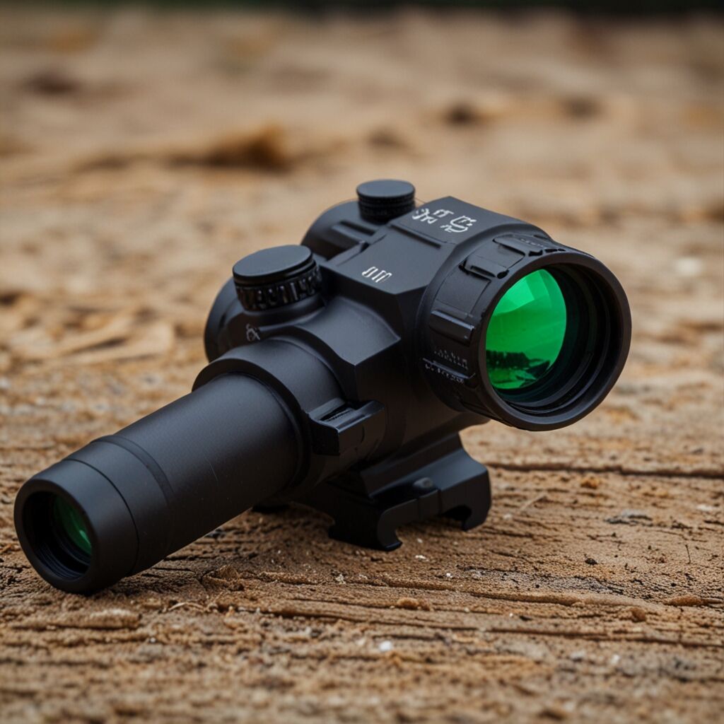 Precision-machined prism scope ensures reliability