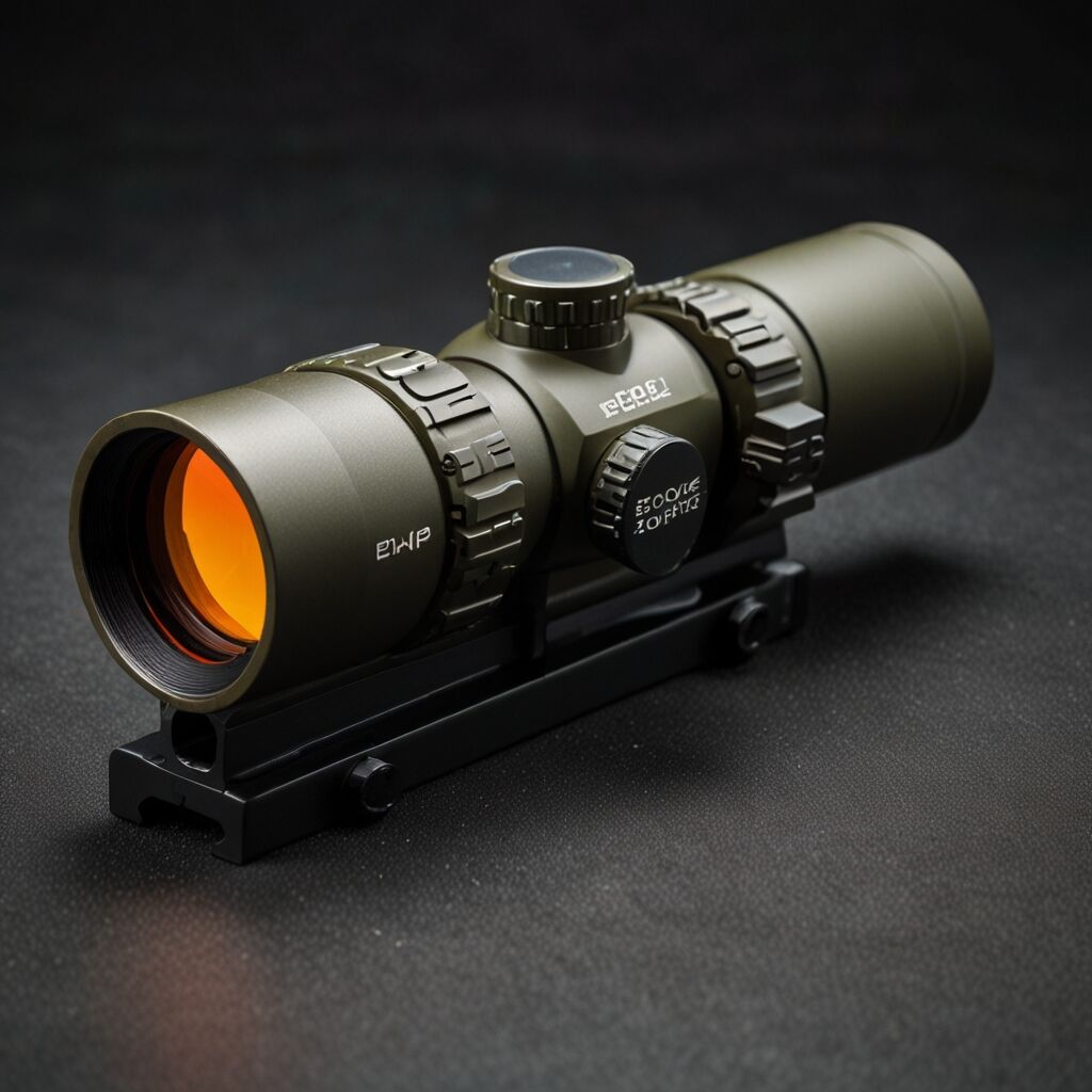 Viewfinder clarity at maximum scope magnification